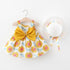 Modern Girl Summer New Baby Dress + Hat Baby Girl Outfits Dress for Princess Birthday Party Dress