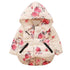 Designer Luxury Elegant New Winter Baby Outerwear Hooded Printed Cotton Padded Jacket and Coats For Babies and Girls Kids