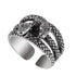 Fashion Retro Exaggerated Spirit Snake Ring Personality Punk Wind Snake-Shaped Nightclub Style  Ring For Women and Girs Student Trend Jewelry Design