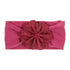 Cute 1PCS Baby Girls Lotus Flower Nylon Headband Knot Elastic Newborn Toddler Headwraps Kids Hair Accessories Gifts