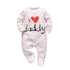 Modern Printed Baby Boys and Girls Romper Cotton Long Sleeve Jumpsuit for Infant Clothing Newborn Baby Kids