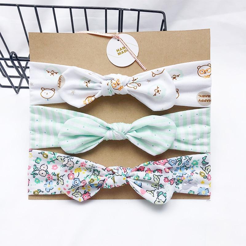 Baby Headbands For Newborn Hair Band Cute Baby Bow Flower Elastic Bow Headwear Kids Gifts Girl Hair Accessories