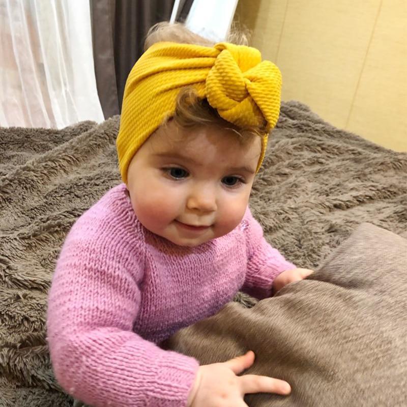 Baby Girl Headbands Knitted Headband Turban For Kids Girls Hair Accessories