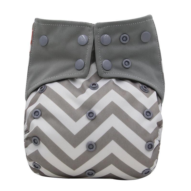 All-In-One  Cloth Diaper for Baby Bamboo Charcoal Eco-friendly Baby Cloth Diaper In Modern New Design