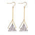 New Korean Heart Statement Drop Earrings  For Women In Fashion Vintage Geometric Acrylic Dangle Hanging Earring Jewelry Style