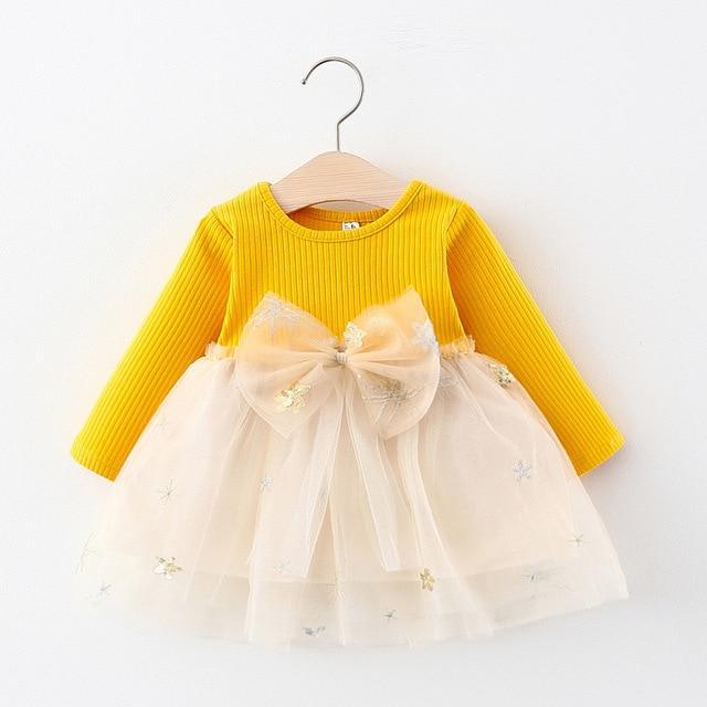 Luxury Modern Newborn Baby Girl Cartoon Dress With Bag Infant Clothing Toddler Dress In elegant New Design Made for Kids