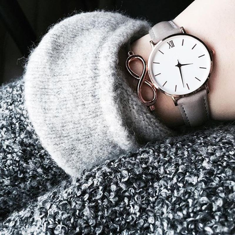 New STEVVEX Fashion Simple Women Watches Woman Ladies Casual Leather Quartz Watch For Women and Girls