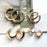 Street Style Hoop Chunky Gold Small Big Hoop Earrings For Women In Punk Metal Gold Circle Earrings Style In New Luxury Trend