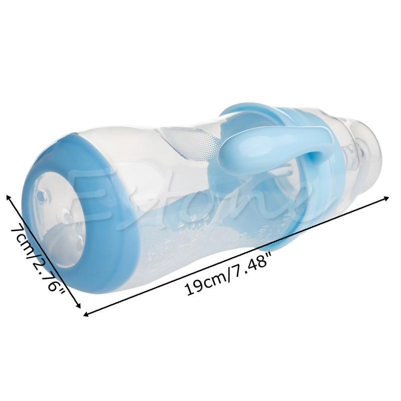 1Pc 320ML Wide Neck Anti-colic Baby Infant Milk Feeding Nipple Bottle Nurser New Soft Bottles