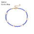 Bohemian Colorful Seed Bead Flower Choker Necklace Statement Short Collar  Chain Necklace for Women Jewelry