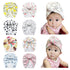 Infant Baby Headbands Solid Cotton Knot Turban Headband For Girls  Beanie Hat Headwear For Girls