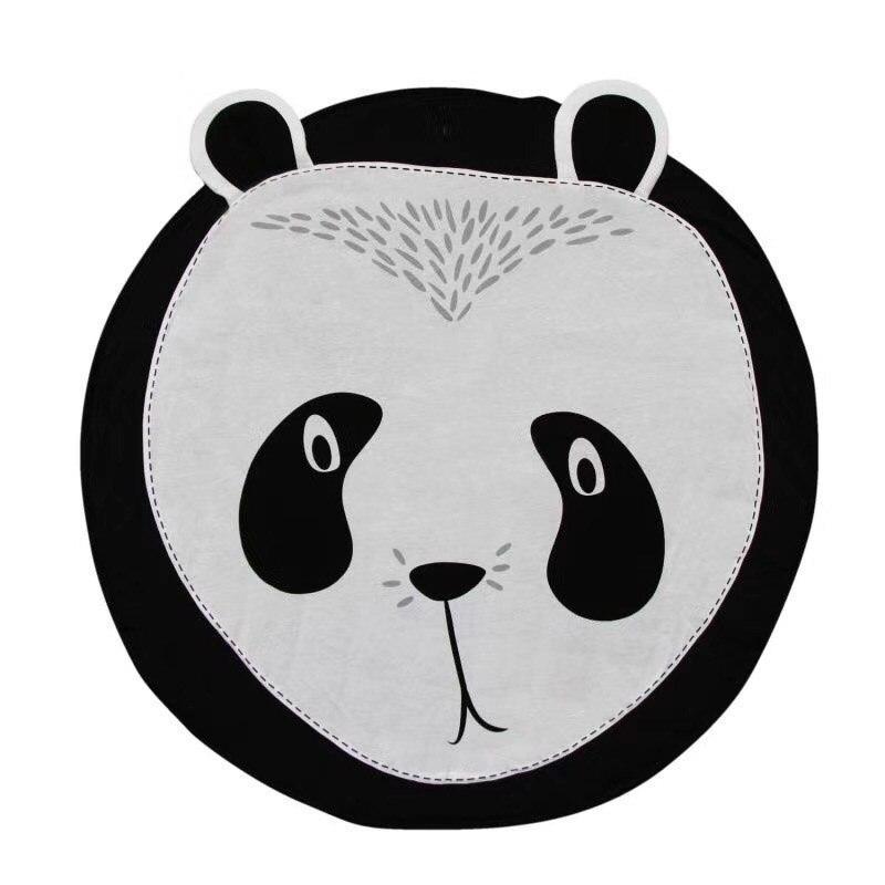 Baby Play Mat Pad Cotton Newborn Infant Crawling Animal Play mat Round Carpet Floor Rug Kids Children Room Carpet For Sleeping