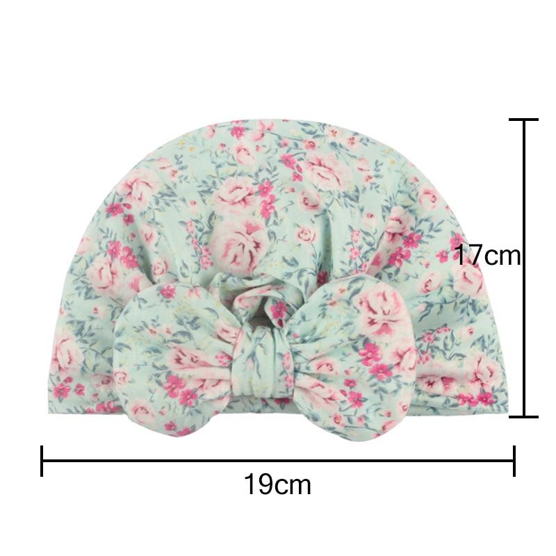 Baby Hat Soft Lovely Flower bowknot for Baby Girl Toddler Turban Hir Band Cap Newborn Headwrap Hat Baby Hairband