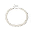 New Bohemian Multi Layer Simulated Round Pearl Choker Modern Necklace Collar Statement Clavicle Chain Necklace Elegant For Women Wedding Jewelry