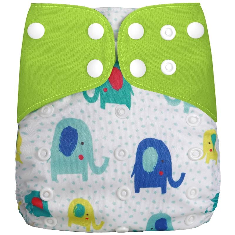 1Pcs Reusable Cloth Diaper Adjustable Baby Nappies Washable Nappy Durable Baby Diaper