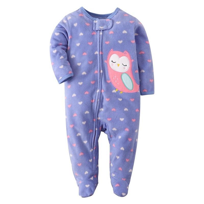 Modern Cartoon Unicorn Baby Girl Jumpsuit Footies  Romper For Newborn Boy and Girls In Trend Design