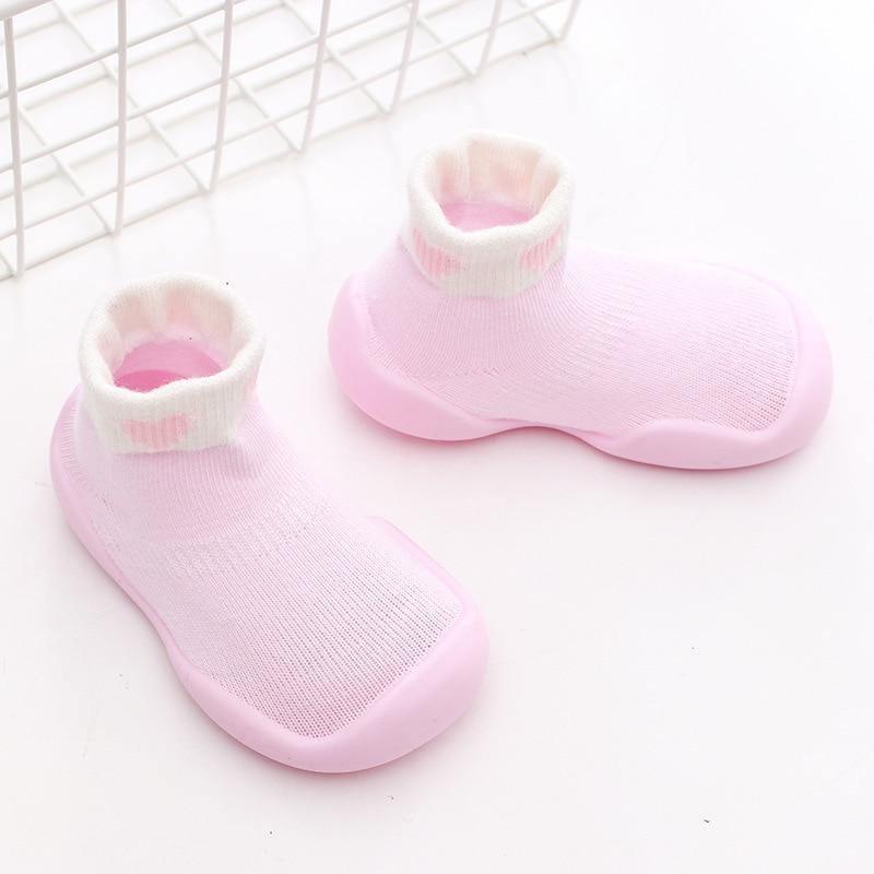 Modern Baby Comfortable Toddler First Walker Girl Kids Soft Rubber Shoe Anti-slip Boy Shoes