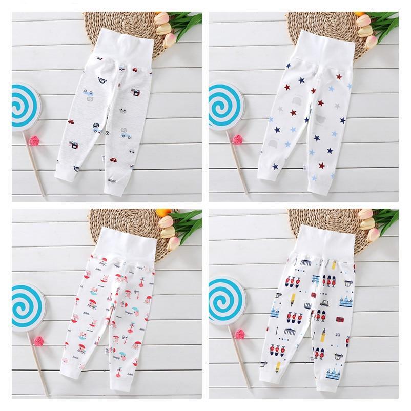 Modern New Tren Baby Boys and Girls Pants Cotton Infant Leggings Bottoms High Waist Newborn Trousers Pants Baby Clothes For Kids