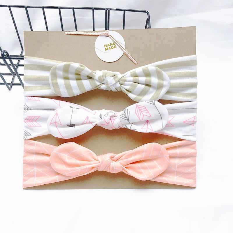 Baby Headbands For Newborn Hair Band Cute Baby Bow Flower Elastic Bow Headwear Kids Gifts Girl Hair Accessories