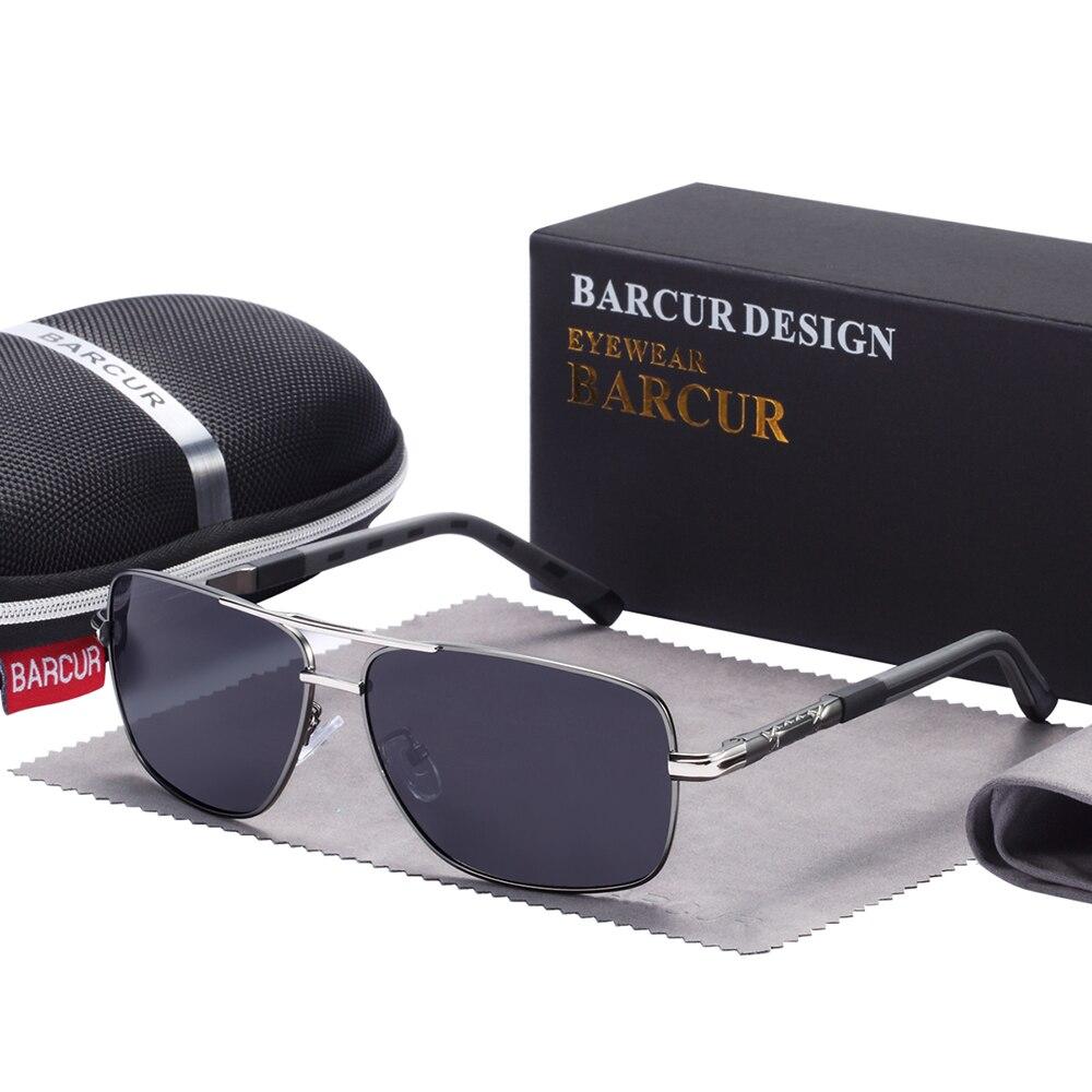 Luxury Men Modern Business Elegant New Sunglasses With High Quality Metal Frame and UV400 Protection