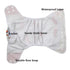 4PCS Set Diaper Cover Washable Diaper Eco-friendly Ecological Adjustable Baby Nappy Reusable Cloth Diapers In Printed Design For Baby and Kids