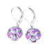 Fashionable Modern Women's Earrings Bohemian Fire Opal Long Elegant Declaration Jewelry