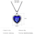 New Arrival Titanic Heart Of Ocean Blue Heart Love Forever Pendant Necklace For Women In Fashion Jewelry Gift Design