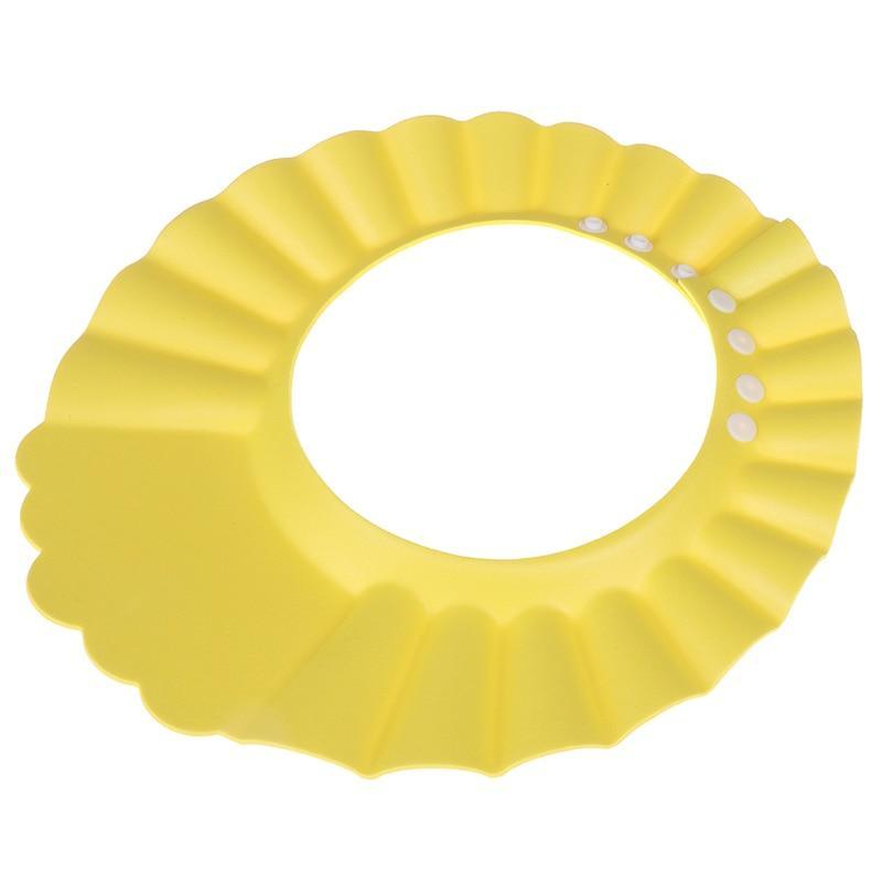 Shampoo Cap Durable Baby Bath Visor Hat Adjustable Baby Shower Protect Eye Water-proof Hair Wash Shield For Kids Bath