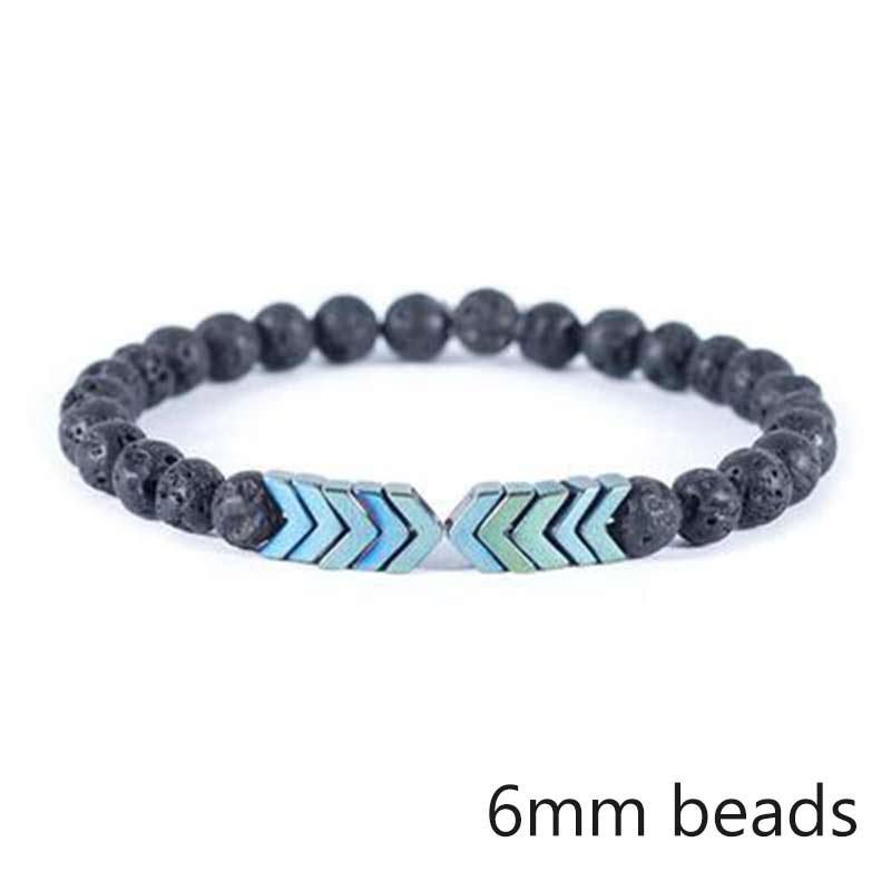 Lava Stone Men Wrist  Bracelet Natural Moonstone Bead Tibetan  Chakra Diffuser Bracelets For Men Jewelry Cool Gifts