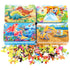 New 60 Pieces Wooden Toys Puzzle Kids Toy Cartoon Animal Wood Toys Puzzles For Child Early Educational Learning Toys for Children