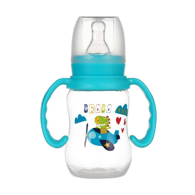 Baby Durable  Infant Nursing Bottle Feeding Cup With Grip High Quality Nipple Baby Feeding Bottle