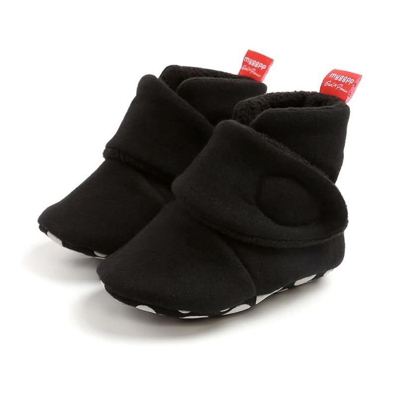 Winter Toddler Newborn Baby Crawling Shoes Boy Girl Slippers Prewalker Anti-slip Warm Infant Shoes