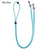 Fashion Practical High Elasticity Reading Glasses Chain Women Men Glasses Necklace Sun glass Strap Leather Cord Holder