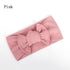 Baby Bow Hairband Elastic Headband Cute 3D Flower Stretch Turban Flower Head Wrap Princess Hair Accessories Bow For Baby