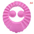 Shampoo Cap Sheild Durable Baby Bath Visor Hat Adjustable Baby Shower Protect Eye Water-proof For Kids