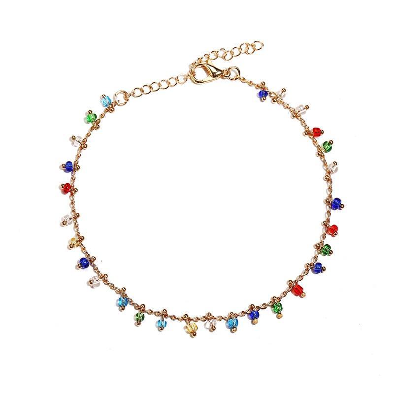 Luxury Multiple Layers Anklets Brecelets For Women In Retro Elephant Style  Sun Pendant Foot Jewelry