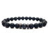 Lava Stone Men Wrist  Bracelet Natural Moonstone Bead Tibetan  Chakra Diffuser Bracelets For Men Jewelry Cool Gifts