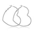 Big Circle Gold and Silver Luxury Woman 40mm 60mm 70mm 80mm Exaggerate Big Smooth Circle Hoop Earrings In Elegant Style
