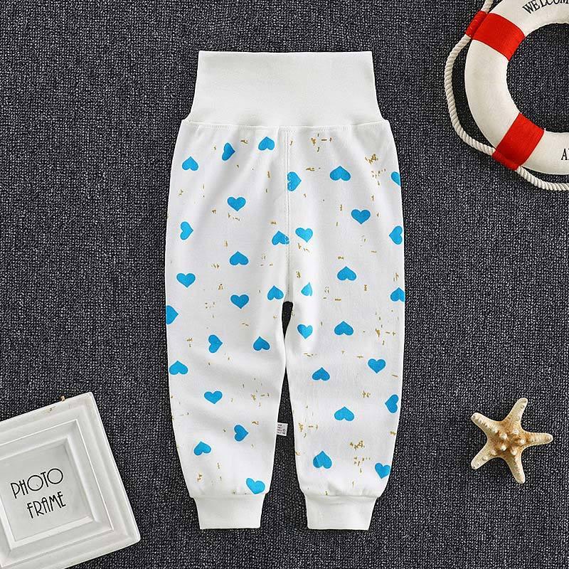 Newborn Baby Pants Girl Boy High waist Leggings Cotton Clothes Toddler Trousers Clothing Infant Kids