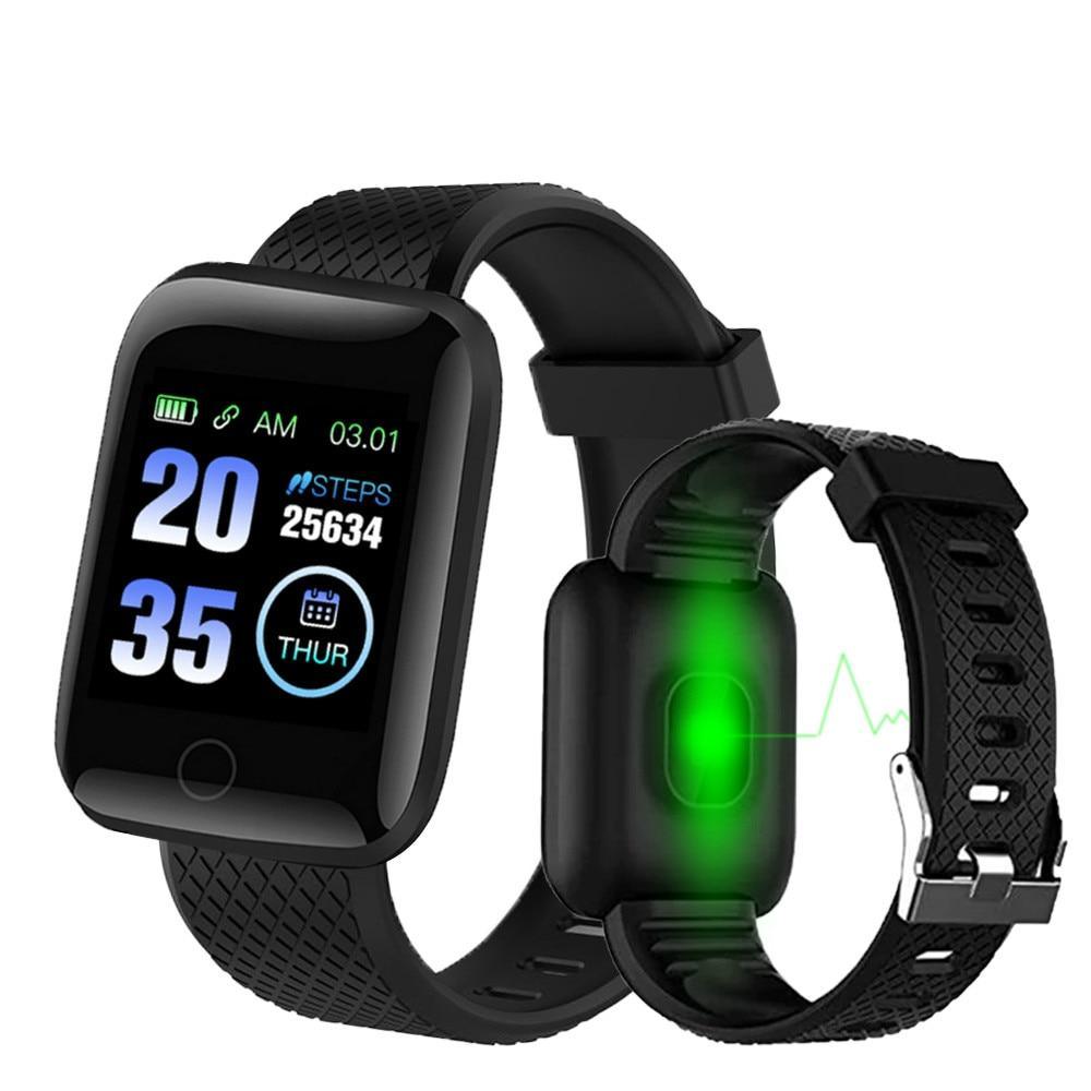 STEVVEX Smart Watch With Heart Rate Smart Monitor Wristband Sports Watches Smart Band Waterproof Smartwatch for Android iOS