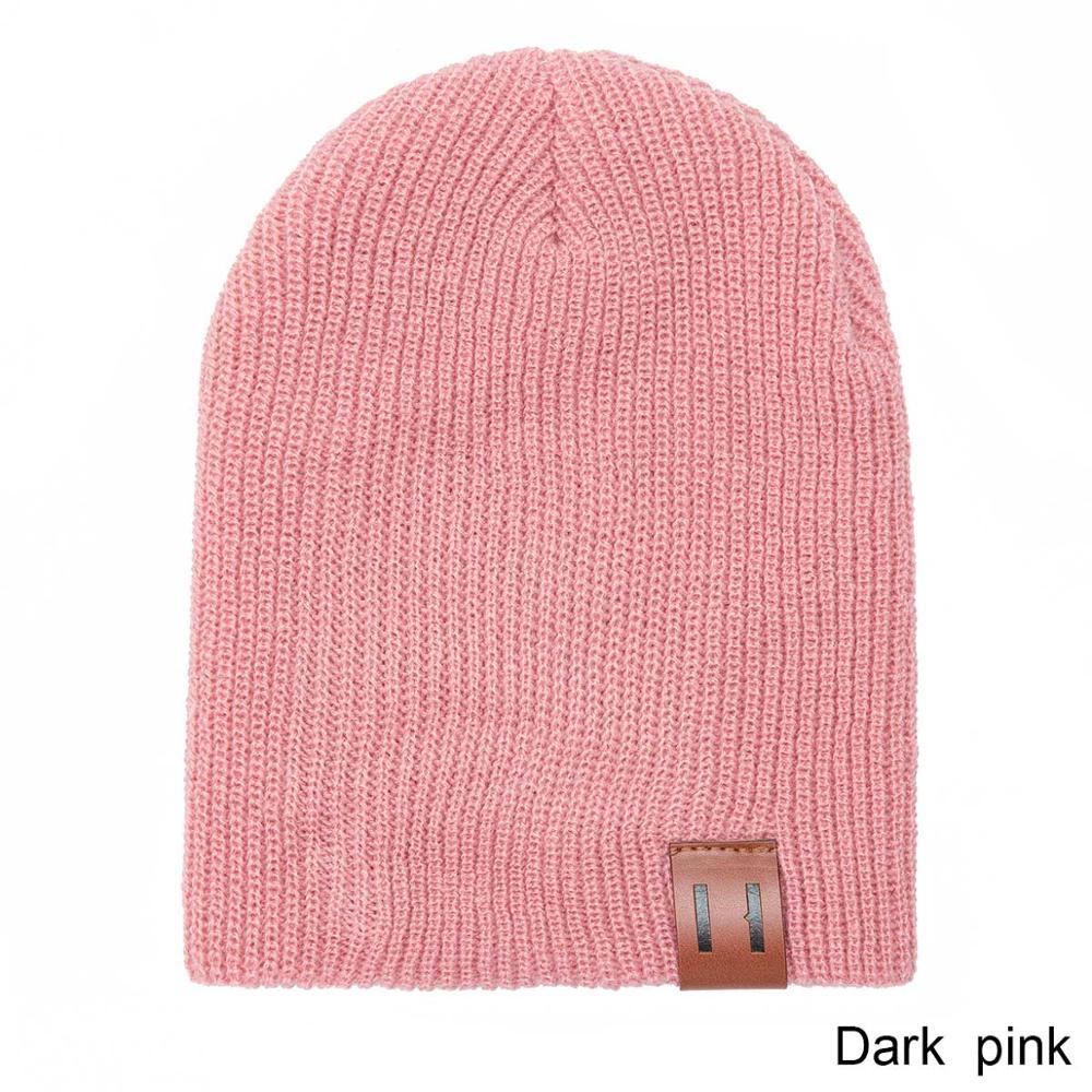 Modern Kids Girls & Boys Winter Hat Soft Warm Beanie Crochet Elasticity Knit Children Casual Warm Cap For Kids