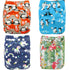 Baby Cloth Diapers Reusable Nappies Character Unisex Baby Care Pants Waterproof Pocket Cloth Diaper For Baby