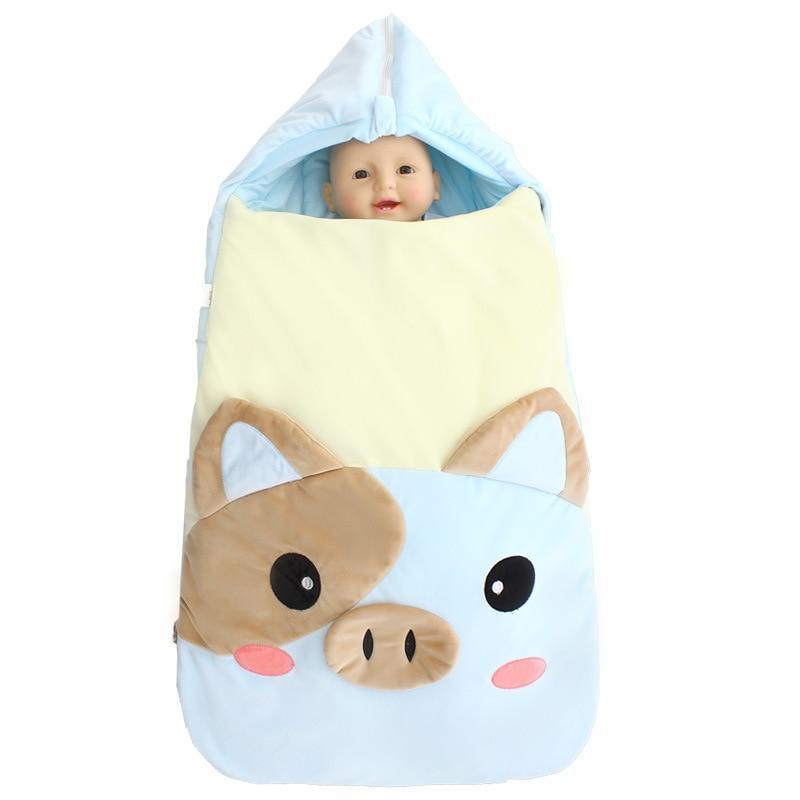 Newborn Sleeping Bag Baby Stroller Swaddle Wrap Blankets Warm Infant Sleep Sack Envelope blanket