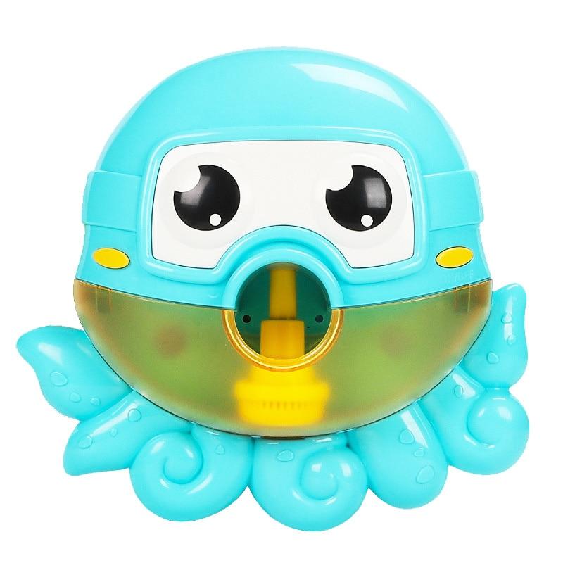 Baby Bath Toys Bubble Machine Crabs Frog Music Kids Bath Toy Bathtub Soap Automatic Bubble Maker