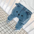 Cute Baby Pants Jeans Fashion Baby Boys Girls Pants Animal Print Long Trousers Bottoms Kids Trousers Children Pant