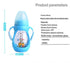 Infant Food Silicone Glass Feeding Bottle For Baby Feeding Bottle Children Drink Water to Feed Glass For Baby