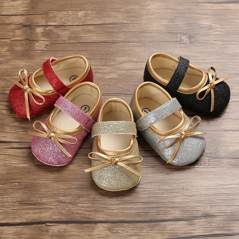 Baby Newborn Infant Princess Shoes Comfortable Sole Baby Infant 0-18M Soft Material Cute Unique Design