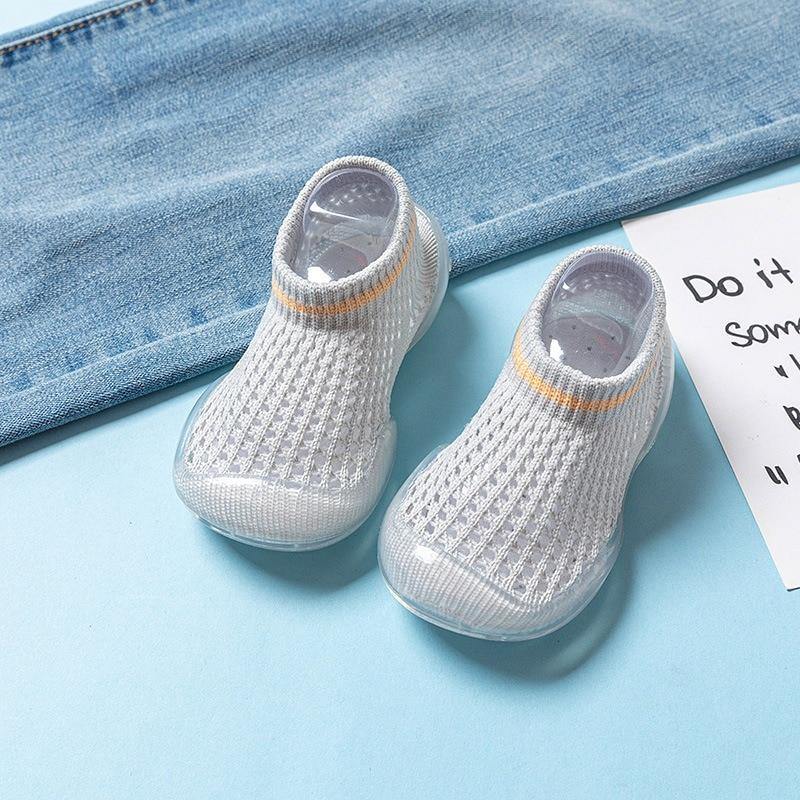 Children Anti-slip Shoes Newborn Baby Girl Cotton Non-slip Floor Socks Baby Boy Rubber Cartoon Indoor Socks Infant Shoes