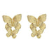 Fashion Bohemian punk Earrings Jewelry gold & silver color butterfly shape Stud Earrings