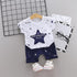 Modern Elegant Luxury Baby Boys Costume Star Camouflage Tracksuit Tops Pants 2PCS